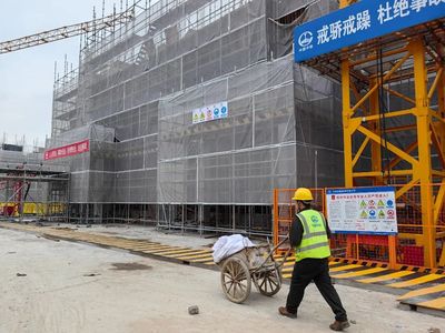 “五一”不停工,青浦區(qū)安置房項(xiàng)目建設(shè)如火如荼